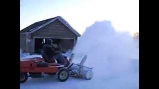 preview picture of video 'jacobsen snowblower.avi'