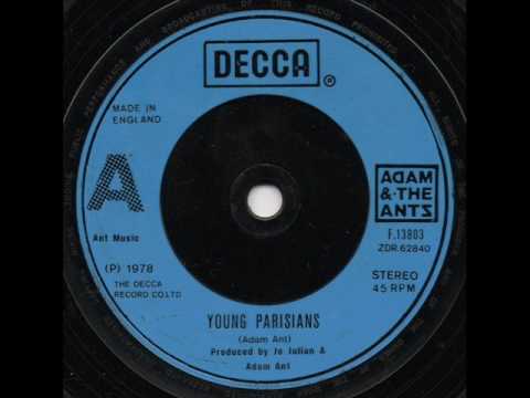Adam & The Ants Young Parisians