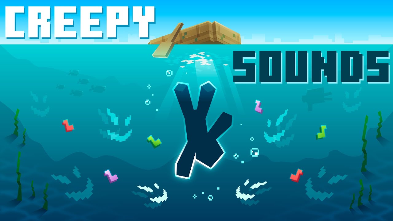 Scary and Creepy Minecraft Sounds. Cave, Underwater and The Nether | Minecraft Discoveries