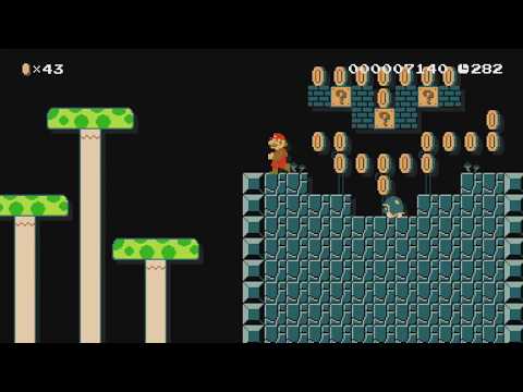 ASMB: 2-2 by Anna Yuna - Super Mario Maker - No Commentary 1bq