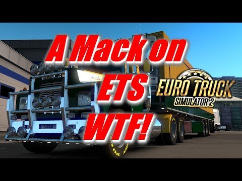 A Mack on ETS WTF! | using TrackIR 4K Resolution