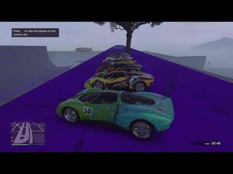 Runners vs. super cars death-run | GTA5