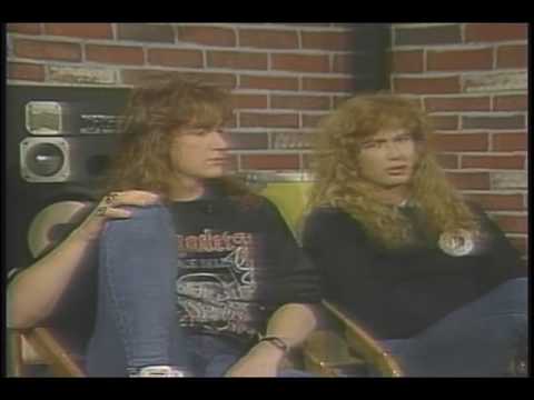 Megadeth  Interview - 1988 on Backstreet Video Magazine