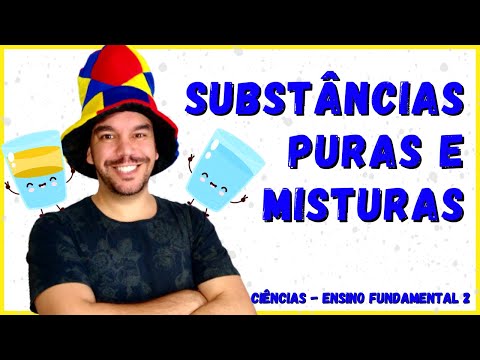Substâncias puras e misturas | Ciência - Química | Aula completa - 2022 | Com esquema | Fund. 2