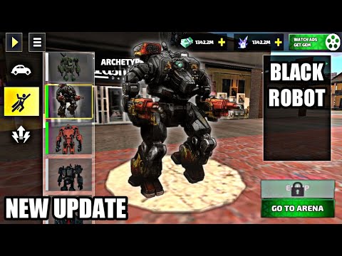 Black Transformer Car In Rope Hero Vice Town New Update New Robot