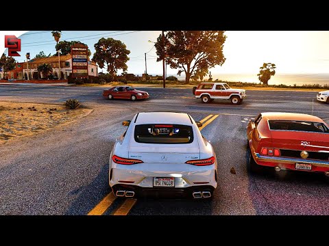 GTA V Remastered - Realism Beyond X RTGI Ray-Tracing - Ultra Graphics MOD Showcase - 4K - Cinematic