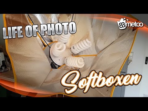 Life of Photo Softboxen | Dauerlicht Set Tagslicht Daylight Foto Studio Life of Photo