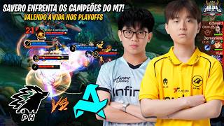 SAVERO ENFRENTA OS ATUAIS CAMPEÕES MUNDIAIS VALENDO A VIDA NA MPL | AURORA vs ONIC PH - MPL PH S17