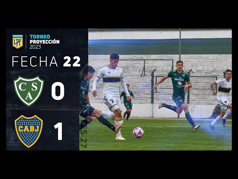#TorneoProyección 2023 | Fecha 22 | resumen de Sarmiento y Boca