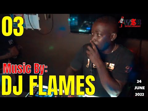 DJ FLAMES ~ Build Up Di Dancehall Vibes | Wedda Sports Bar | Ep3