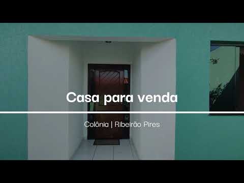 Casa com 4 dormitórios à venda, 207 m² - Colônia - Ribeirão Pires/SP