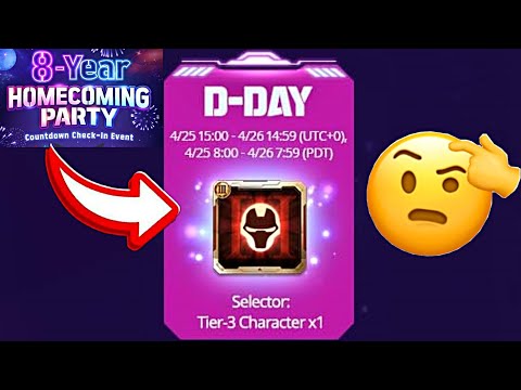 ab aaya Na T3 SELECTOR 8 Year Anniversary patch notes 😁😁😁 in Marvel future fight Mr GAMER VINES