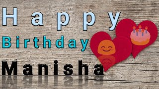 Happy Birthday Manisha