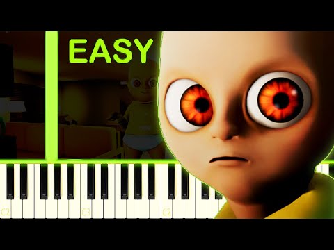 THE BABY IN YELLOW THEME - EASY Piano Tutorial