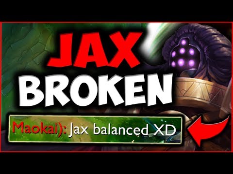 @RIOT? JAX IS NOW UNSTOPPABLE WITH HIS BUILD! (1V3 WITH EASE) - S10 JAX GAMEPLAY League of Legends