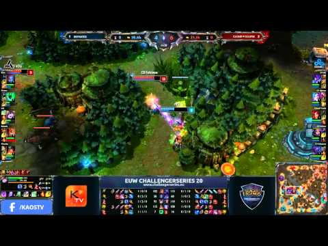 Cloud9 Eclipse vs Departed map 4 - Grand-final - EUW ChallengerSeries #20