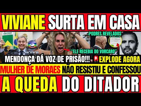 INACREDITÁVEL: Esposa de MORAES tem CRISE de PÂNICO e MOSTRA os PODRES de MORAES para POLÍCIA! QUEDA