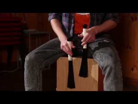 iDrum February 2015 – Meinl Cajón Brushes review