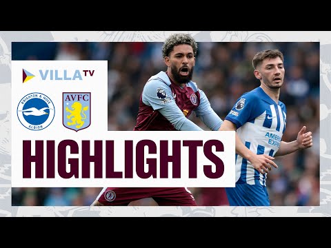 Brighton and Hove Albion 1-0 Aston Villa |  HIGHLIGHTS