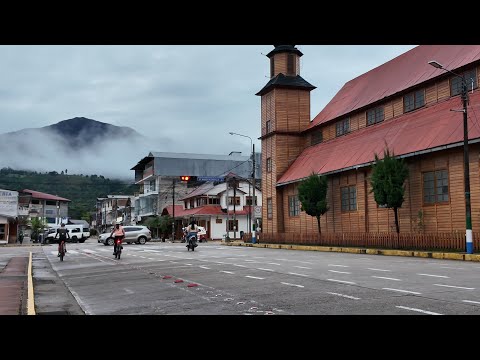 Así luce Oxapampa al amanecer 