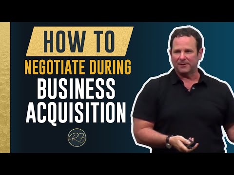 How to Negotiate During Business Acquisition