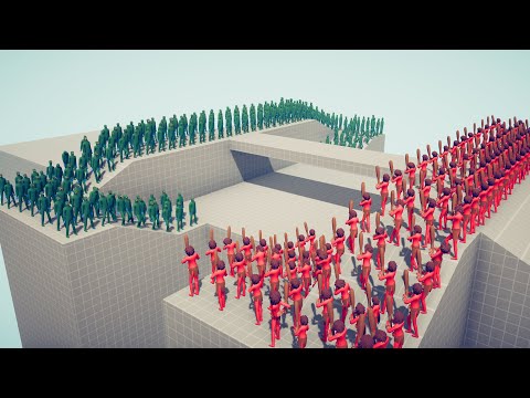 50x ZOMBIE vs 50x MELEE UNITS | TABS - Totally Accurate Battle Simulator