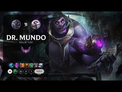 Dr. Mundo Top vs Fiora - KR Master Patch 14.4
