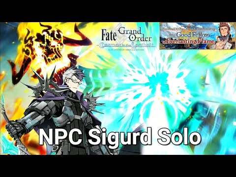 [FGO NA] Lostbelt 2 Götterdämmerung: Section 16 (1/3) vs Surtr Fenrir (Last Encounter) - Sigurd Solo
