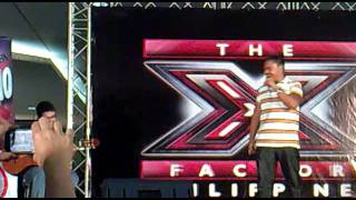 the x factor -RALPH CHRISTIAN ALAGBAN sings always be my baby by david cook