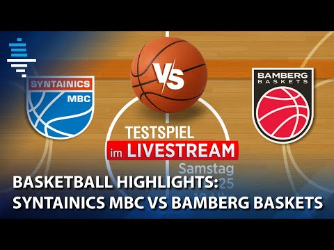 Highlights from the friendly match: Syntainics MBC vs. Bamberg Baskets