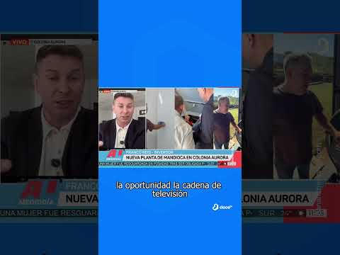 Abrirán nueva planta de mandioca en Colonia Aurora
