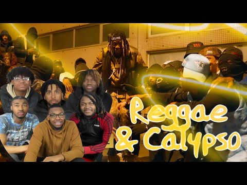 AMERICANS FIRST REACTION TO Russ Millions x Buni x YV SwitchOTR - Reggae & Calypso RMX [Music Video]