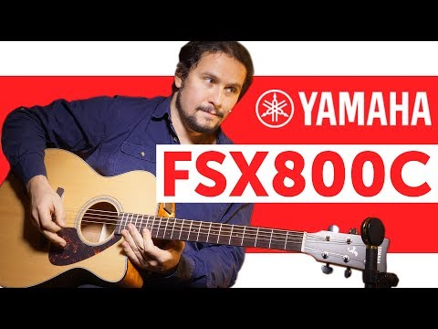 Электроакустическая гитара YAMAHA FSX800C (RR)