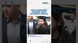 Momen Gus Samsudin Tampak 'Nyeker' Saat Dijemput Paksa Polisi Buntut Konten Sesat Tukar Istri