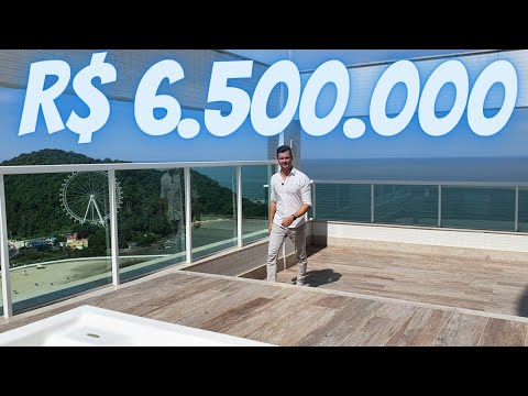 Cobertura Frente Mar Edifício Saveiro em Balneário Camboriú - vídeo