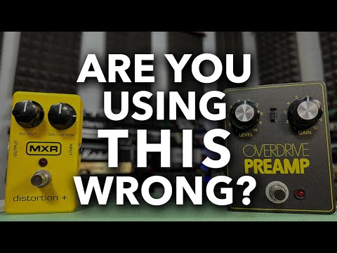 Are you making this mistake with OD250 or Distortion + pedals?
