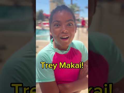 I MET TREY MAKAI! #shorts @TreyMakai #tiktok #treymakai #resortsworld #lasvegas #youtubeshorts
