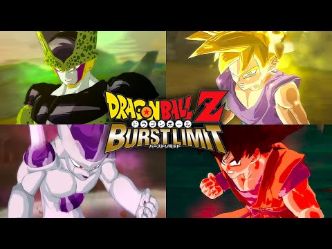Dragon Ball Z Burst Limit - All Transformations (4K 60FPS)