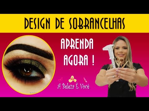 Design de Sobrancelhas Passo a Passo ! Sobrancelhas Perfeitas! Jessica Soares #Abelezaevoce