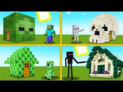 EPIC MINECRAFT MOB BATTLE + HOUSE TAKEOVER