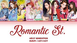 Girls’ Generation (소녀시대) –  낭만길 (Romantic St.) Lyrics (HAN/ROM/ENG)