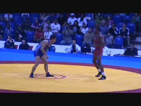 PAG FS - Burroughs (USA) dec. Roberty (VEN), 74 kg semifinals