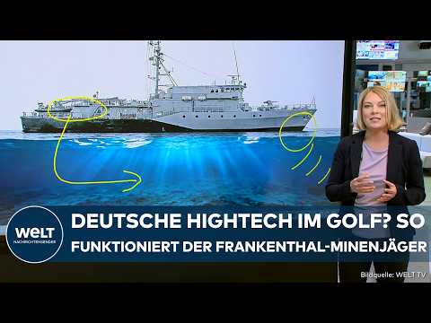 Video Thumbnail: STRAßE VON HORMUS: Bundeswehr bereit für den Golf? Das kann der Deutsche Frankenthal-Minenjäger
