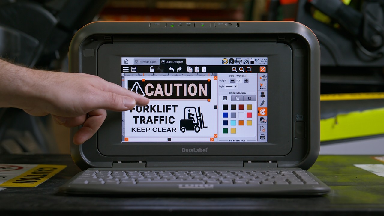 LabelForge PRO Industrial Sign & Label Design Software | DuraLabel