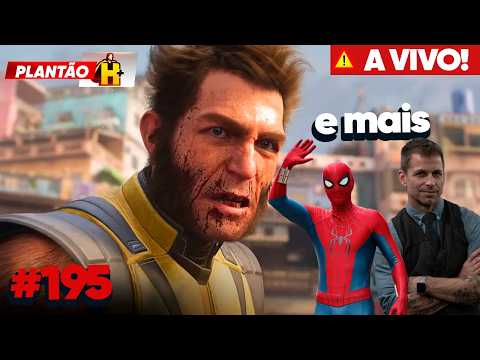 JOGO DO WOLVERINE É PODRE, SPIDERMAN ARRASADOR E ZACK SNYDER FACISTE? PLANTÃO H+ #195