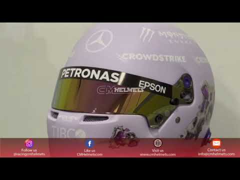 LEWIS HAMILTON 2022 MONACO GP F1 REPLICA HELMET FULL SIZE