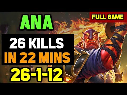 OMG! Ana Shows how to Mid vs Pugna - Total Ownage Party game