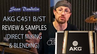 AKG C451 B/ST Review and Audio Samples (Direct Miking)