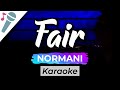 Normani - Fair - Karaoke Instrumental (Acoustic)