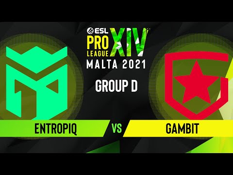 CS:GO - Gambit vs. Entropiq [Vertigo] Map 2 - ESL Pro League Season 14 - Group D